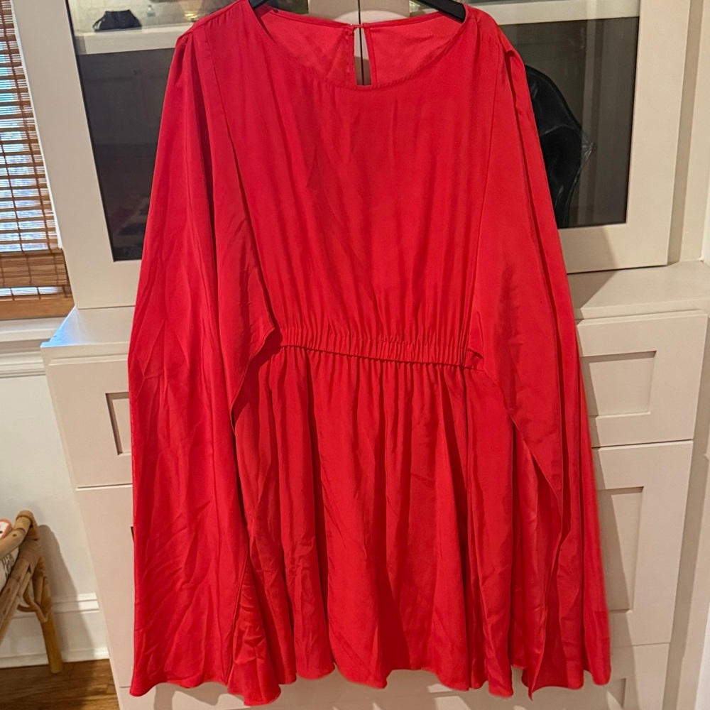 Vibrant Red Dress